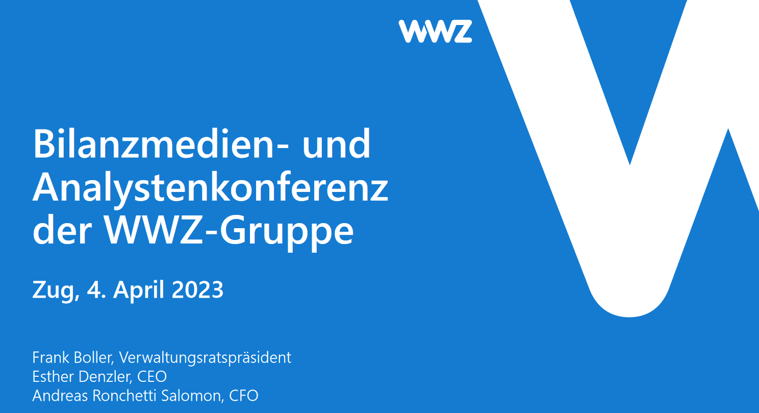 Read more about the article WWZ – Analystenpräsentation Q4 2022