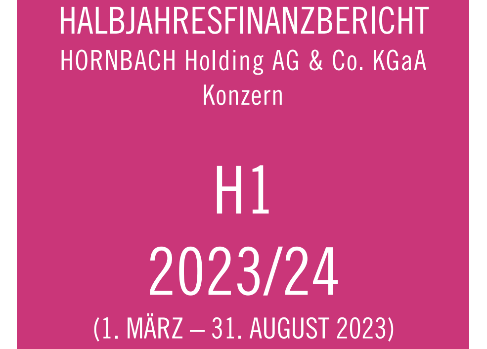 Read more about the article Hornbach – Zahlen Q2 2023/24