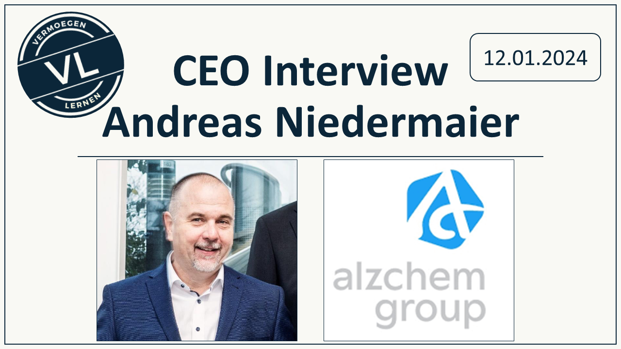 Read more about the article Alzchem – CEO Interview Andreas Niedermaier